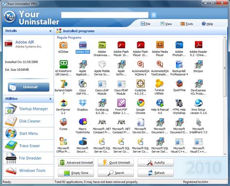 Costless download of Portable Smarty Uninstaller 4. 7.